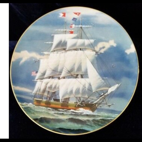 Danberry great American sailing ships plate - Picture 3 of 16